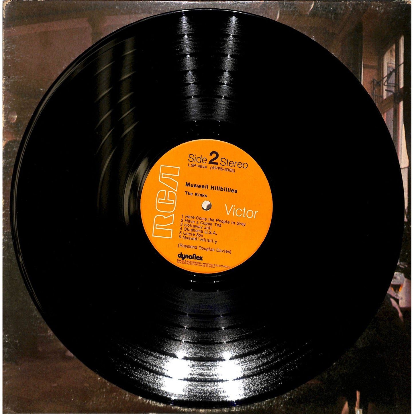 The Kinks - Muswell Hillbillies Vinyl Record LSP-4644