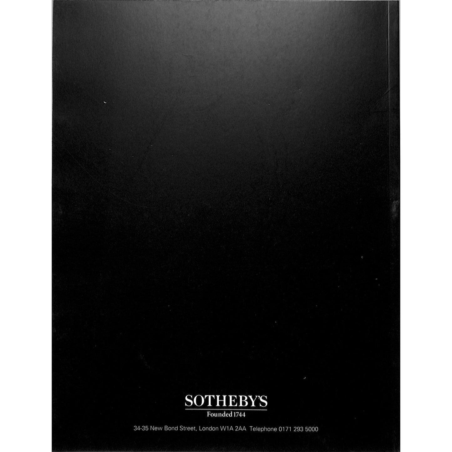 Sotheby's Contemporary Art Part 2 Auction Catalog December 10, 1998