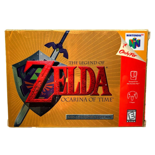 The Legend Of Zelda: Ocarina Of Time Collectors Edition 1998 Nintendo 64 CIB N64