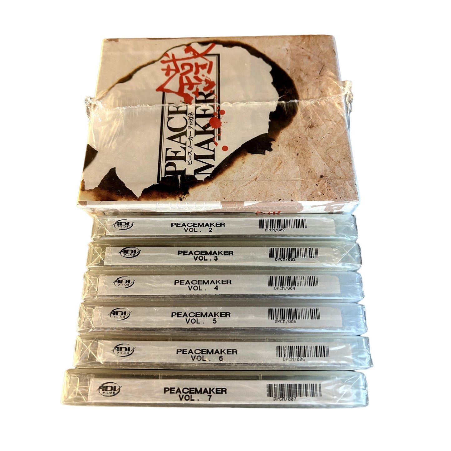 Peacemaker Kurogane (2003) Complete DVD Series Volume 1-7 Includes Starter Box