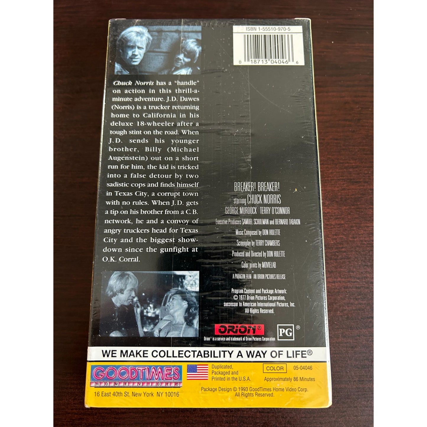 Breaker! Breaker! (1977) VHS BRAND NEW SEALED Chuck Norris