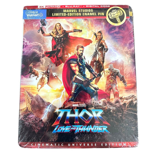 Thor: Love and Thunder (4K Ultra HD + Blu-ray + Digital) Marvel 2022 BRAND NEW
