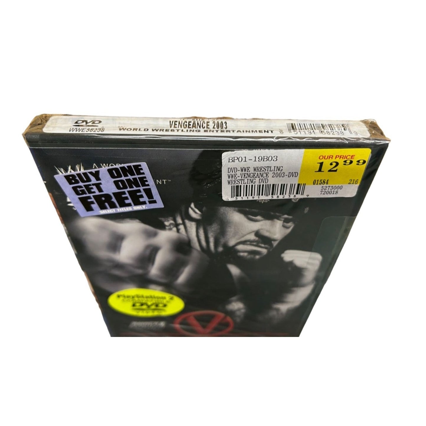 WWE Vengeance 2003 DVD BRAND NEW SEALED Brock Lesnar Big Show Kurt Angle