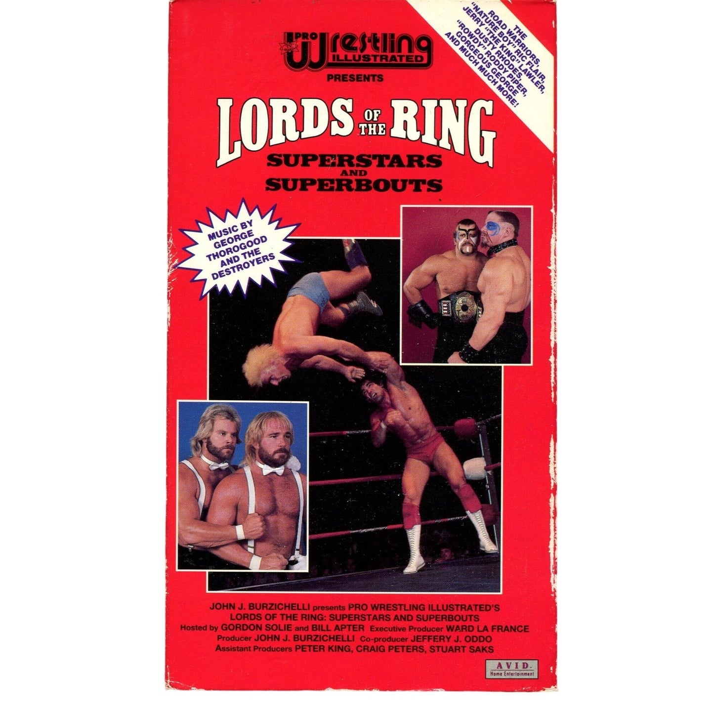 Lords of The Ring: Superstars & Superbouts (1992) Wrestling VHS Tape