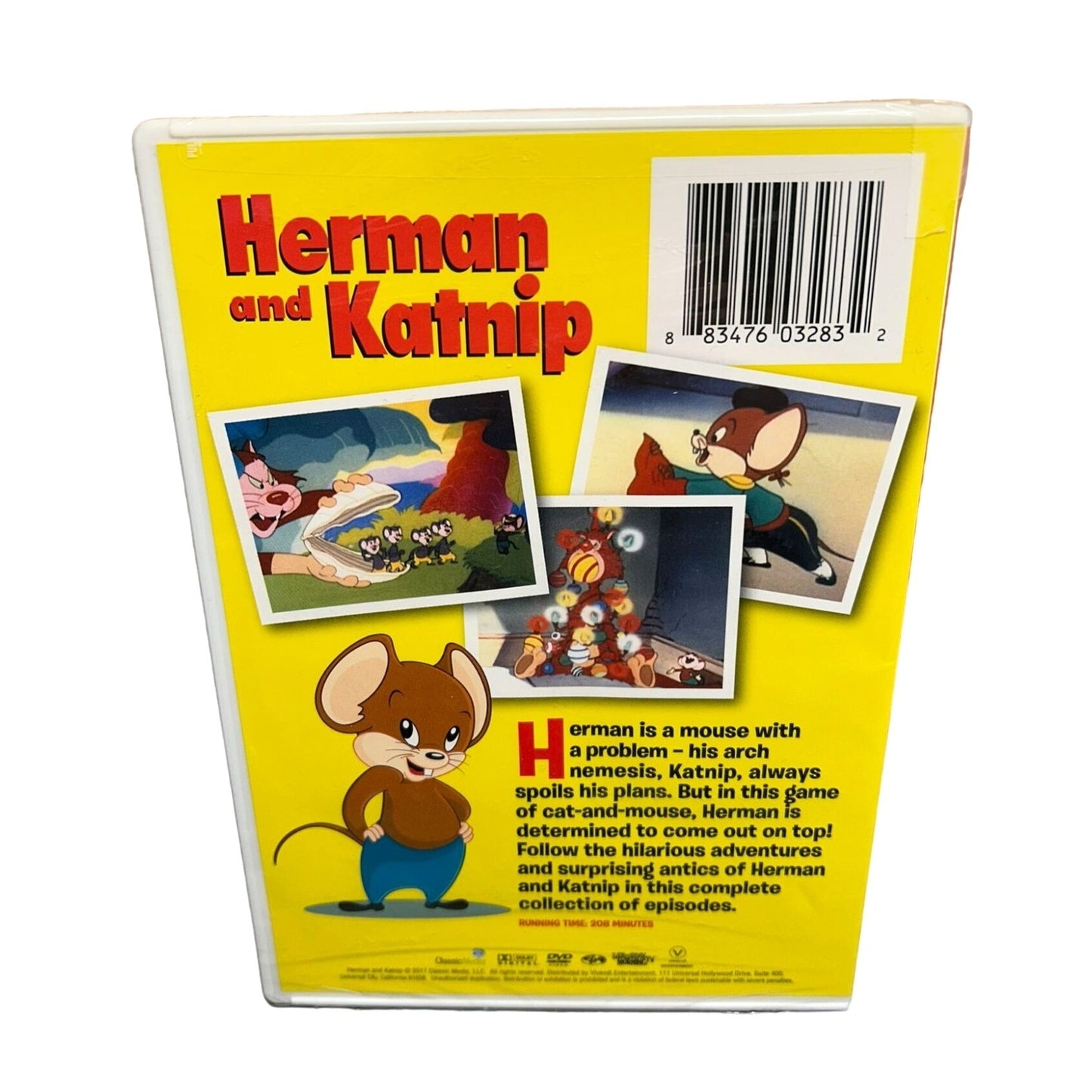 Herman and Katnip: The Complete Series DVD 1940's Cartoon Harvey Films