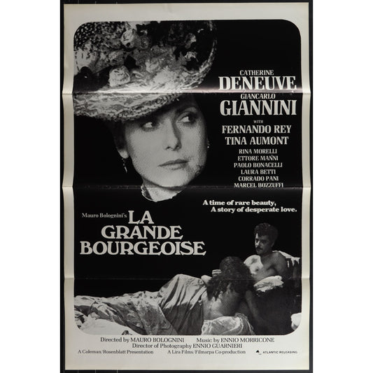 La Grande Bourgeoise (1977) Original Movie Poster Folded 27x41 EM8-502