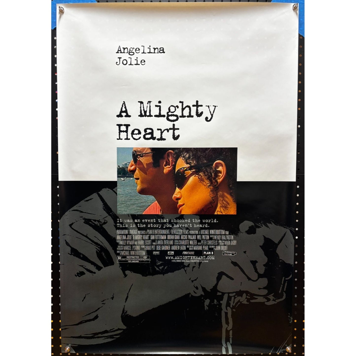 A Mighty Heart (2007) Double-Sided, Original Rolled Poster 27x40