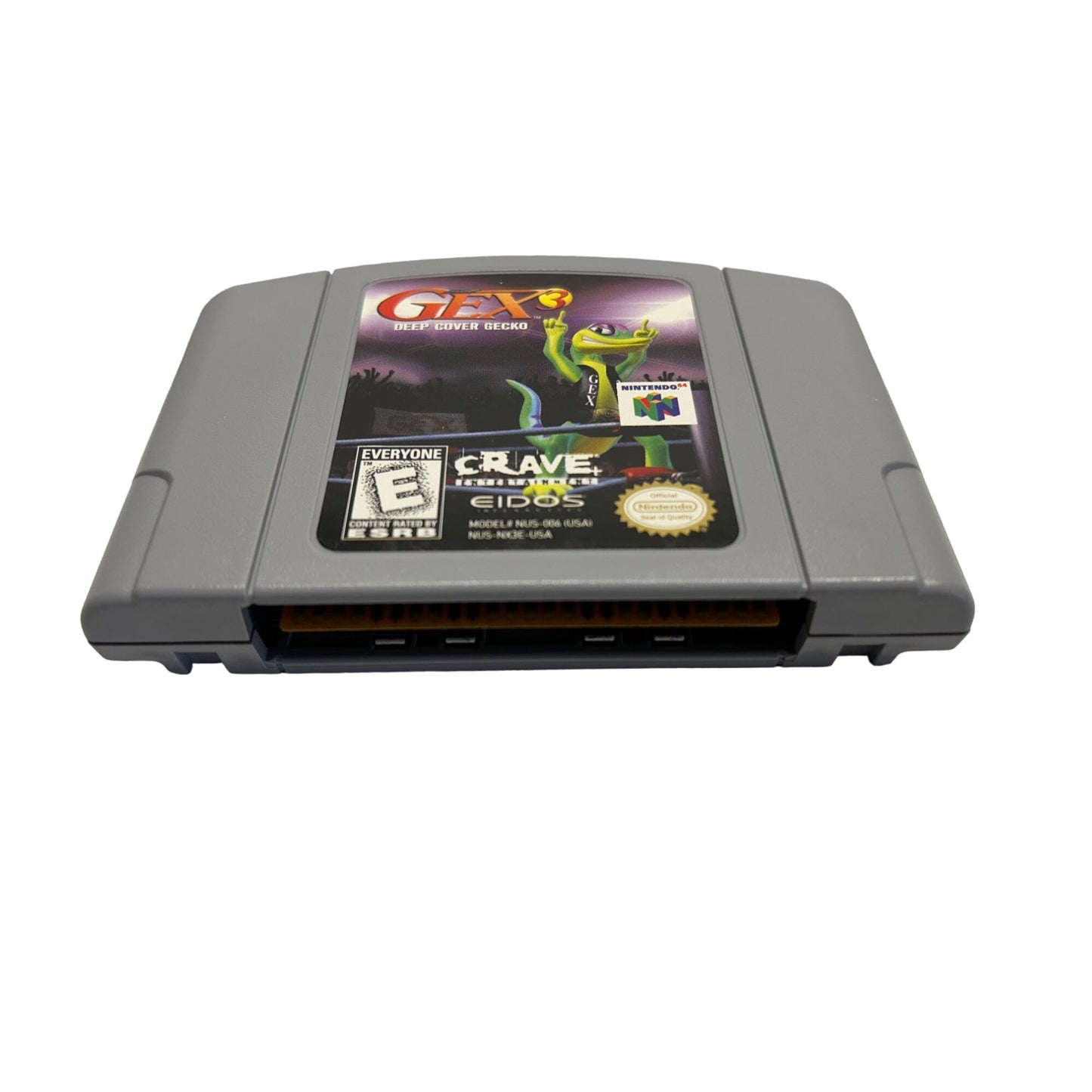 Gex 3: Deep Cover Gecko (Nintendo 64 N64, 1999) CIB Complete TESTED WORKING
