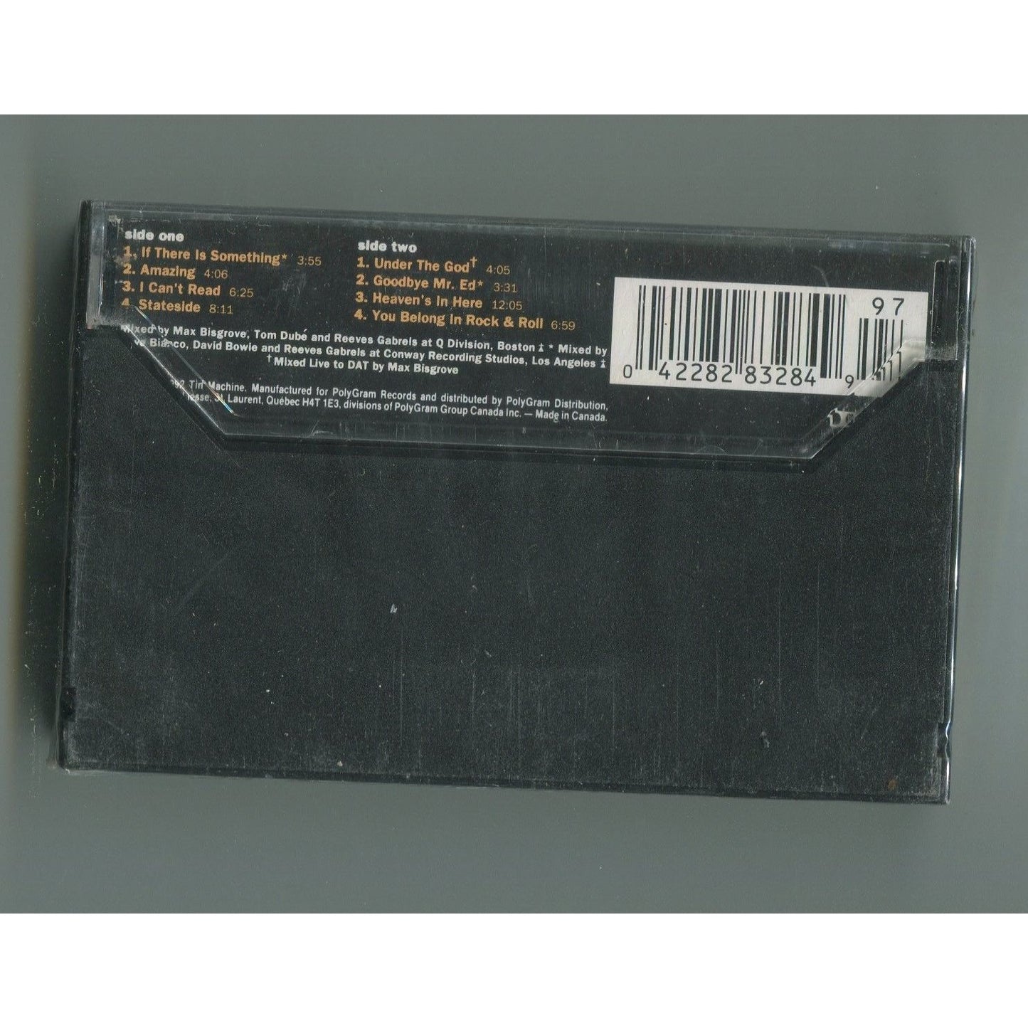 tin machine live: oy vey, baby Cassette Tape NEW SEALED UNUSED