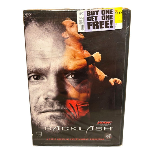 WWE - Backlash 2004 (DVD, 2004) BRAND NEW SEALED Chris Benoit Triple H