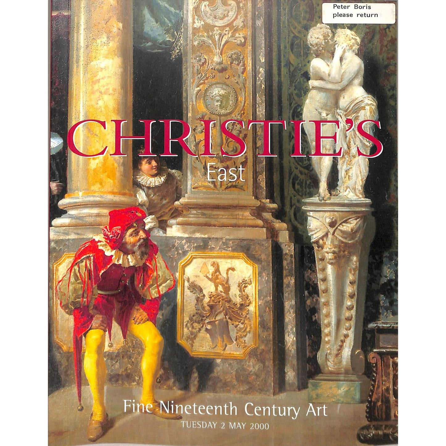 Christie's East Fine 19th Century Art Auction Catalog May 2, 2000