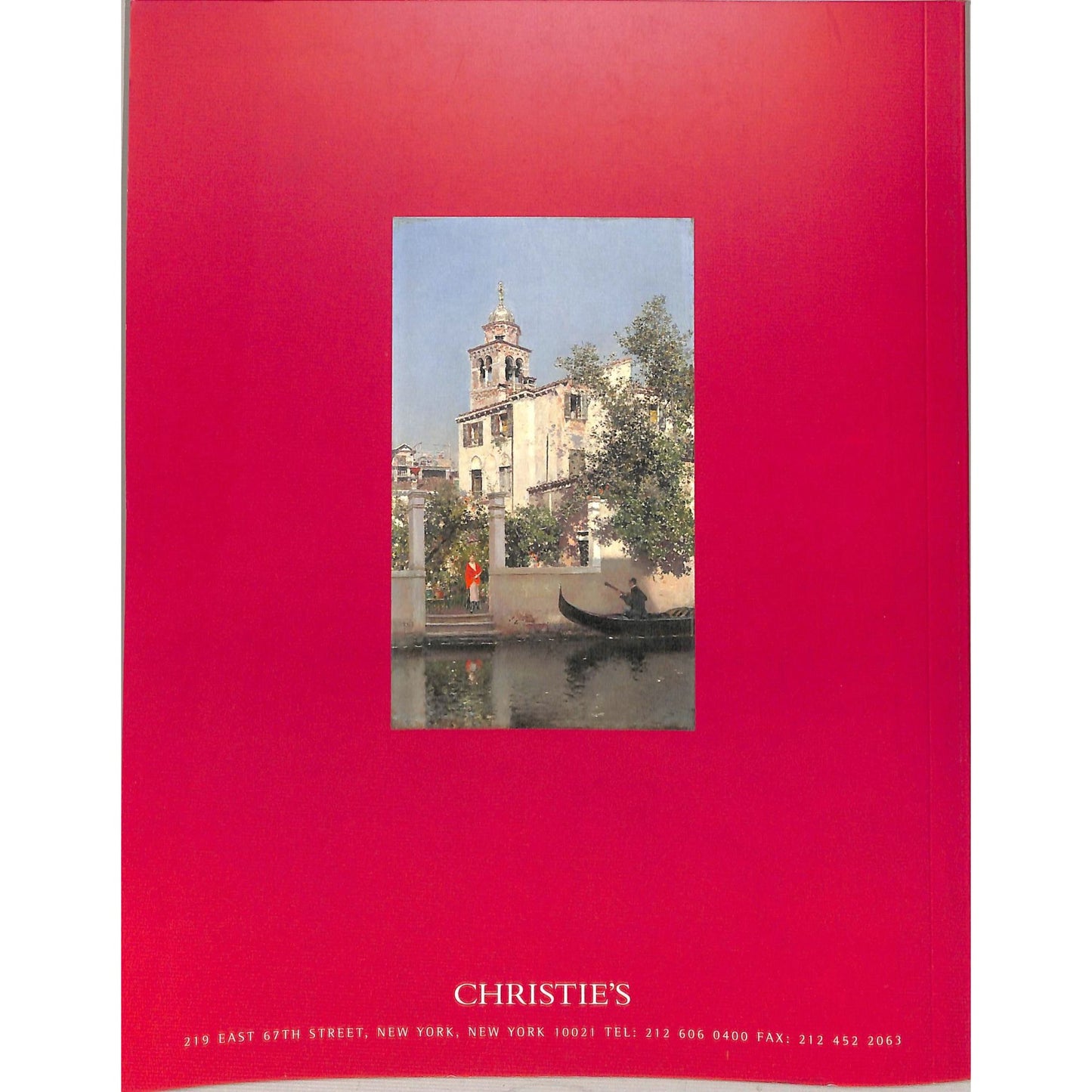 Christie's East Fine 19th Century Art Auction Catalog May 2, 2000