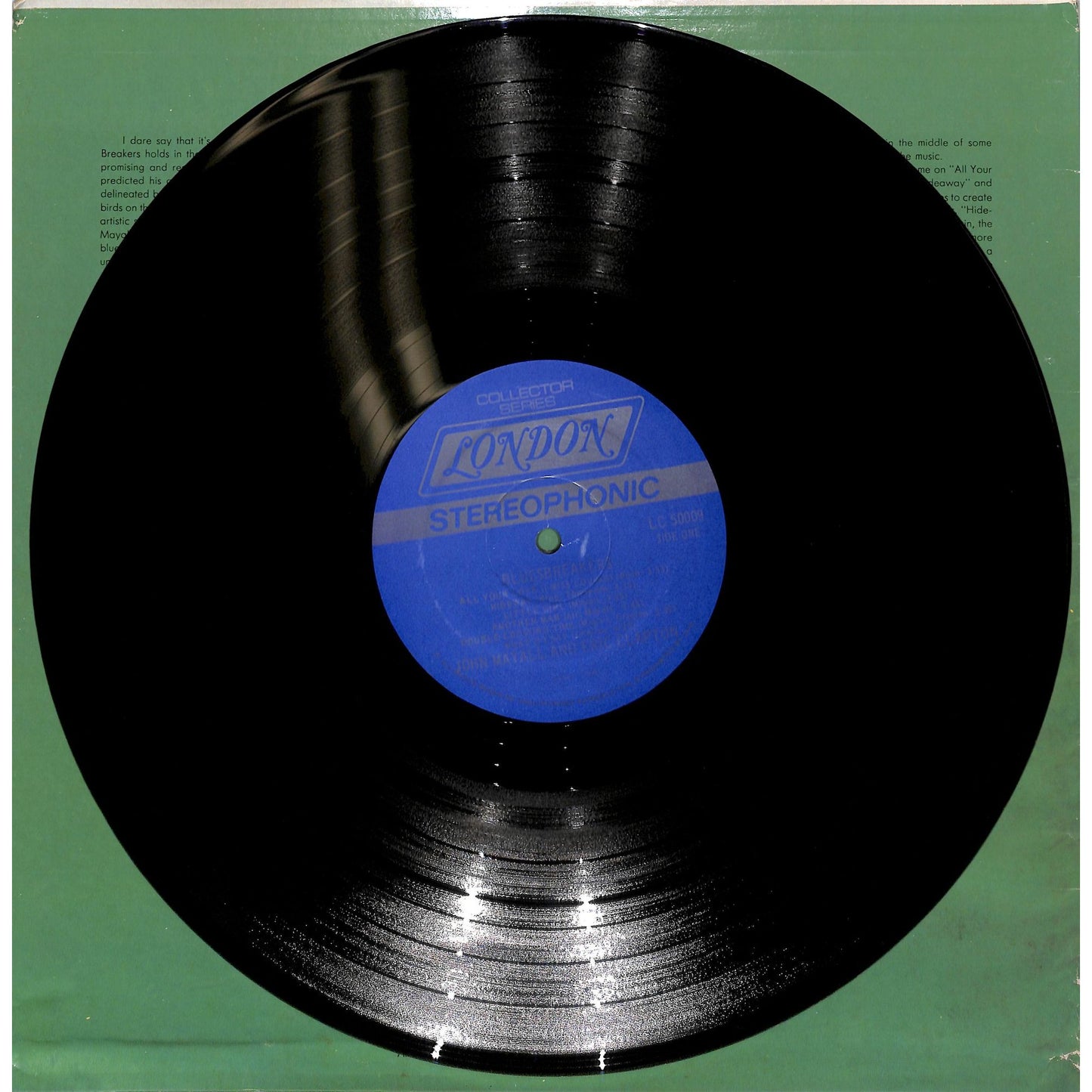John Mayall / Eric Clapton - Blues Breakers Vinyl Record LC 50009