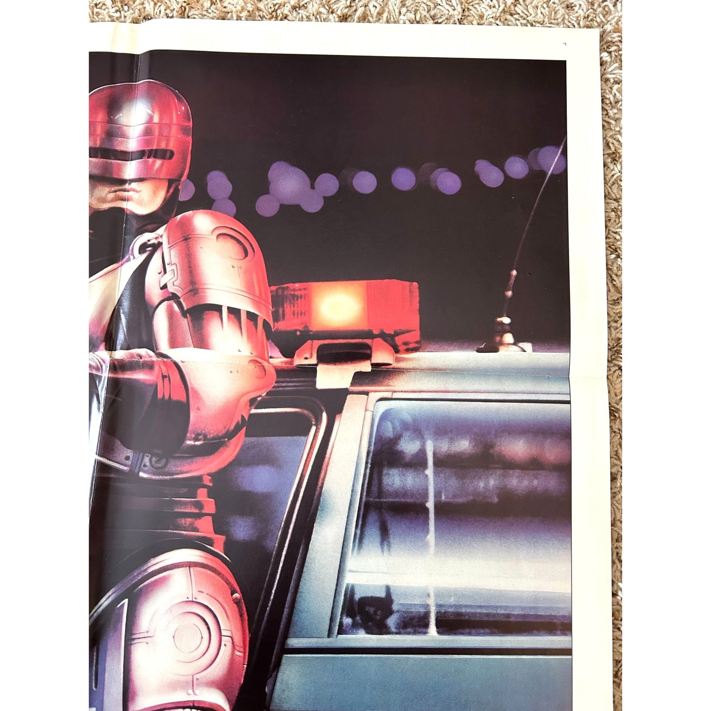Robocop (1987) ORIGINAL Movie Poster One-Sheet 27x41 Folded NM Condition!
