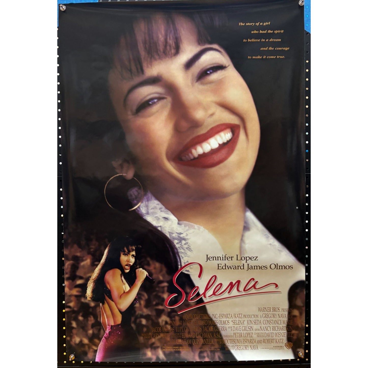 Selena (1997) Double-Sided, Original Rolled Poster 27x40