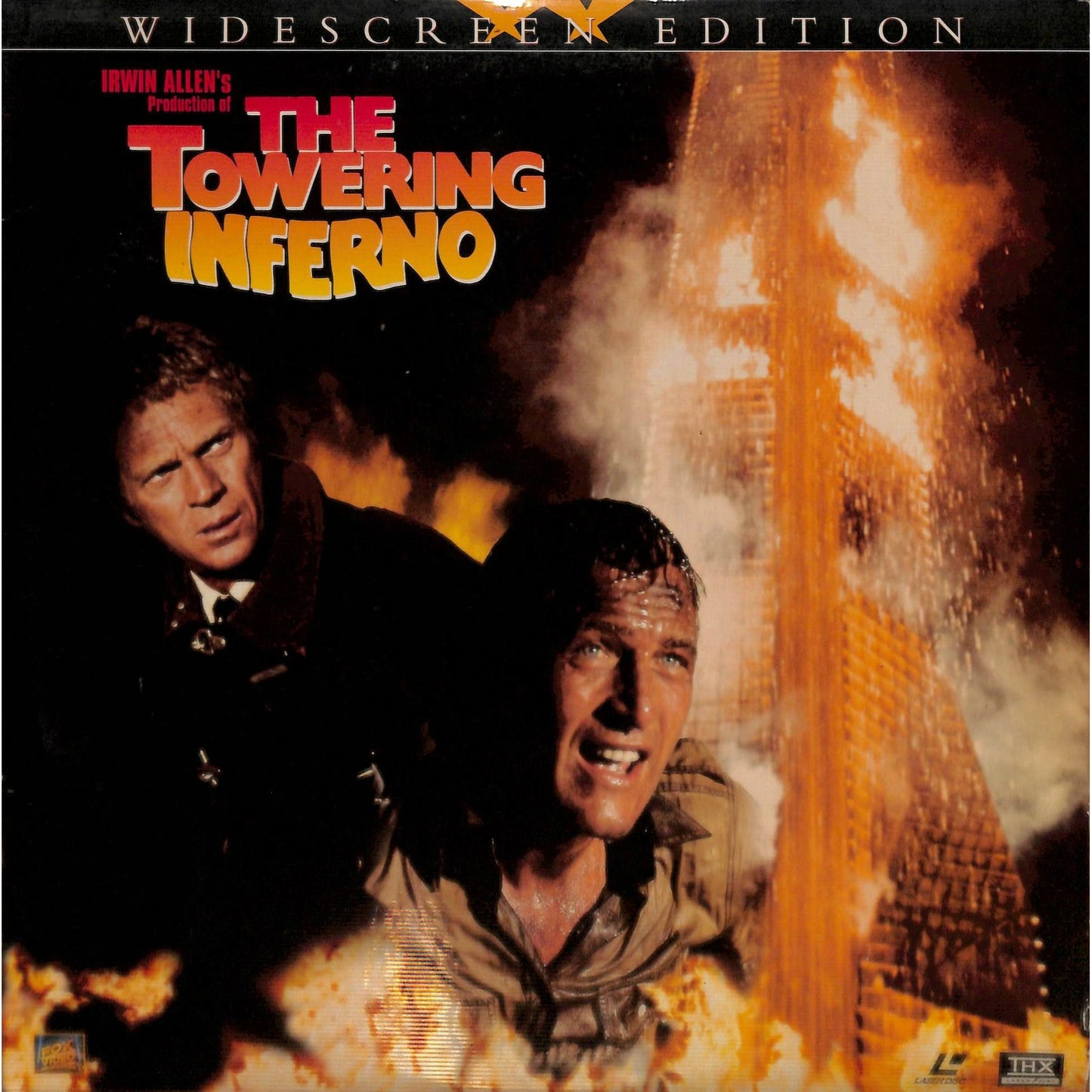 The Towering Inferno (1974) Laserdisc Video