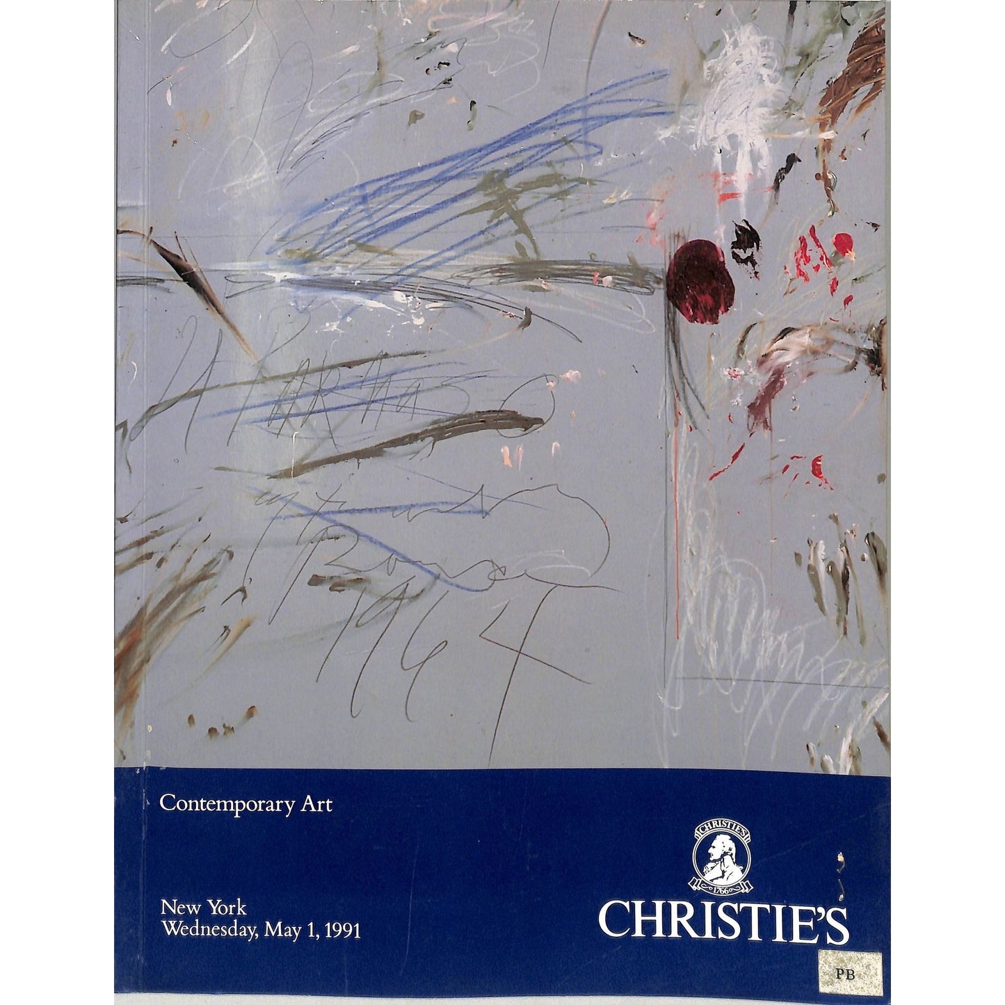 Christie's Contemporary Art Auction Catalog May 1, 1991