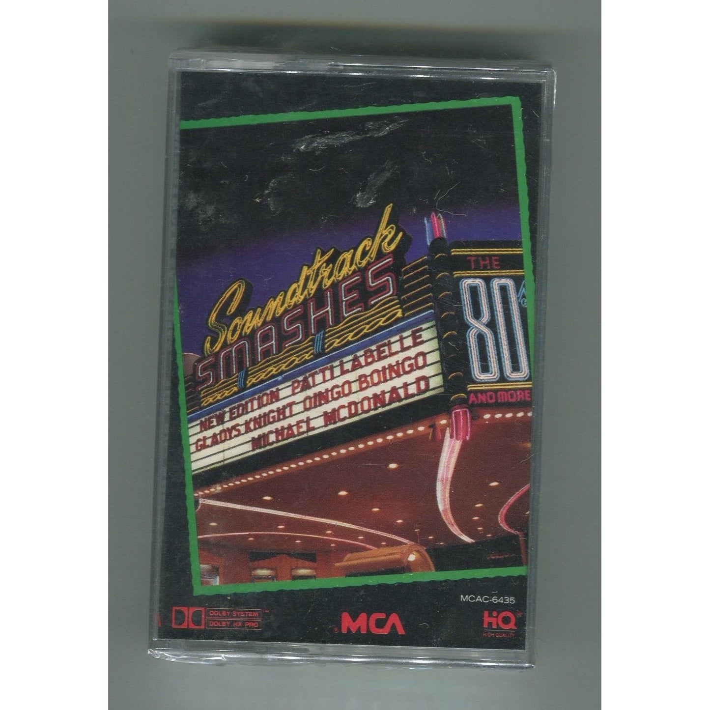 Soundtrack Smashes The 80's Cassette Tape NEW SEALED UNUSED