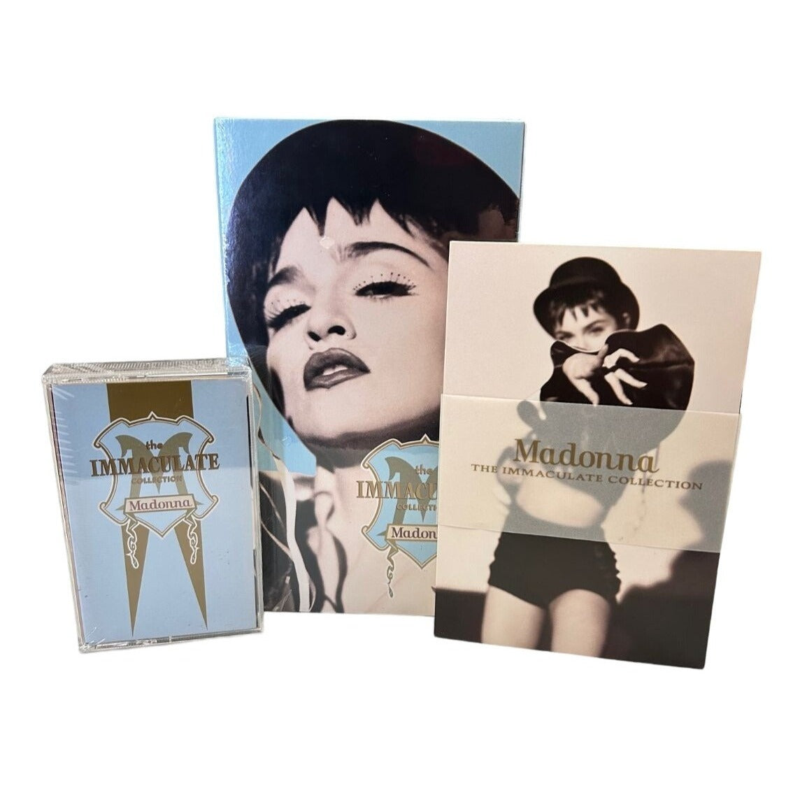 Madonna THE ROYAL BOX (1990) Sealed Cassette & VHS plus Poster & Postcards