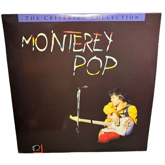 Monterrey Pop (LASERDISC, 1988) The Criterion Collection