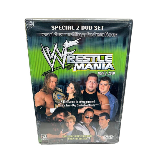 WWF WrestleMania 16 (DVD, 2000) BRAND NEW SEALED Triple H, The Rock, Big Show