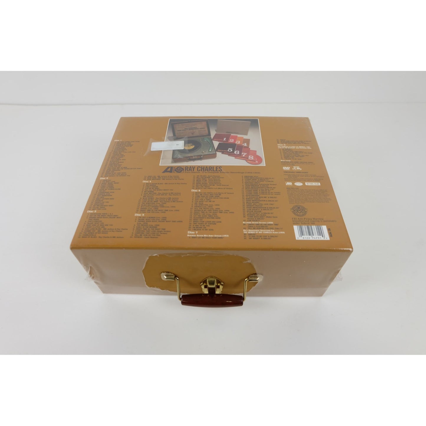Ray Charles - Pure Genius - The Complete Atlantic Recordings (1952-1959) Sealed 7 CD Box Set