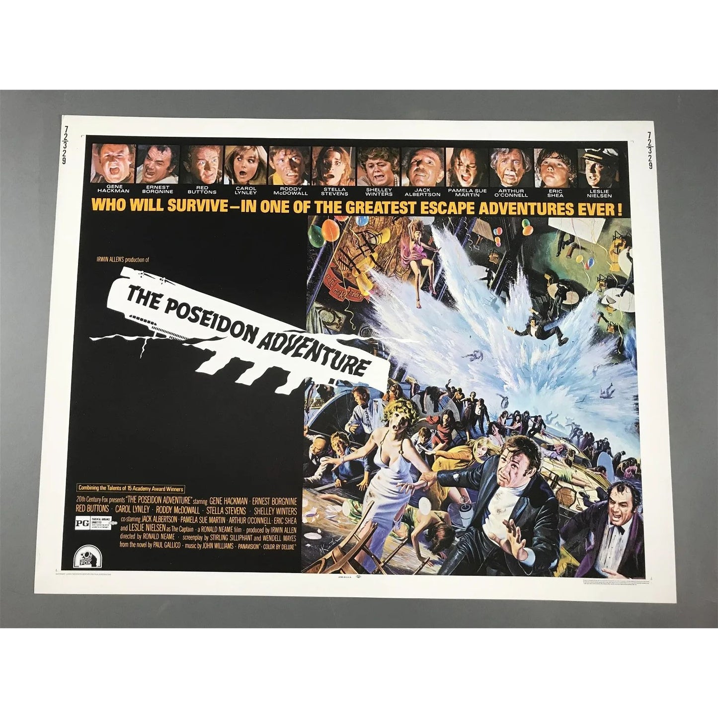 30 Half Sheet Movie Posters 1960's-1970's QA4