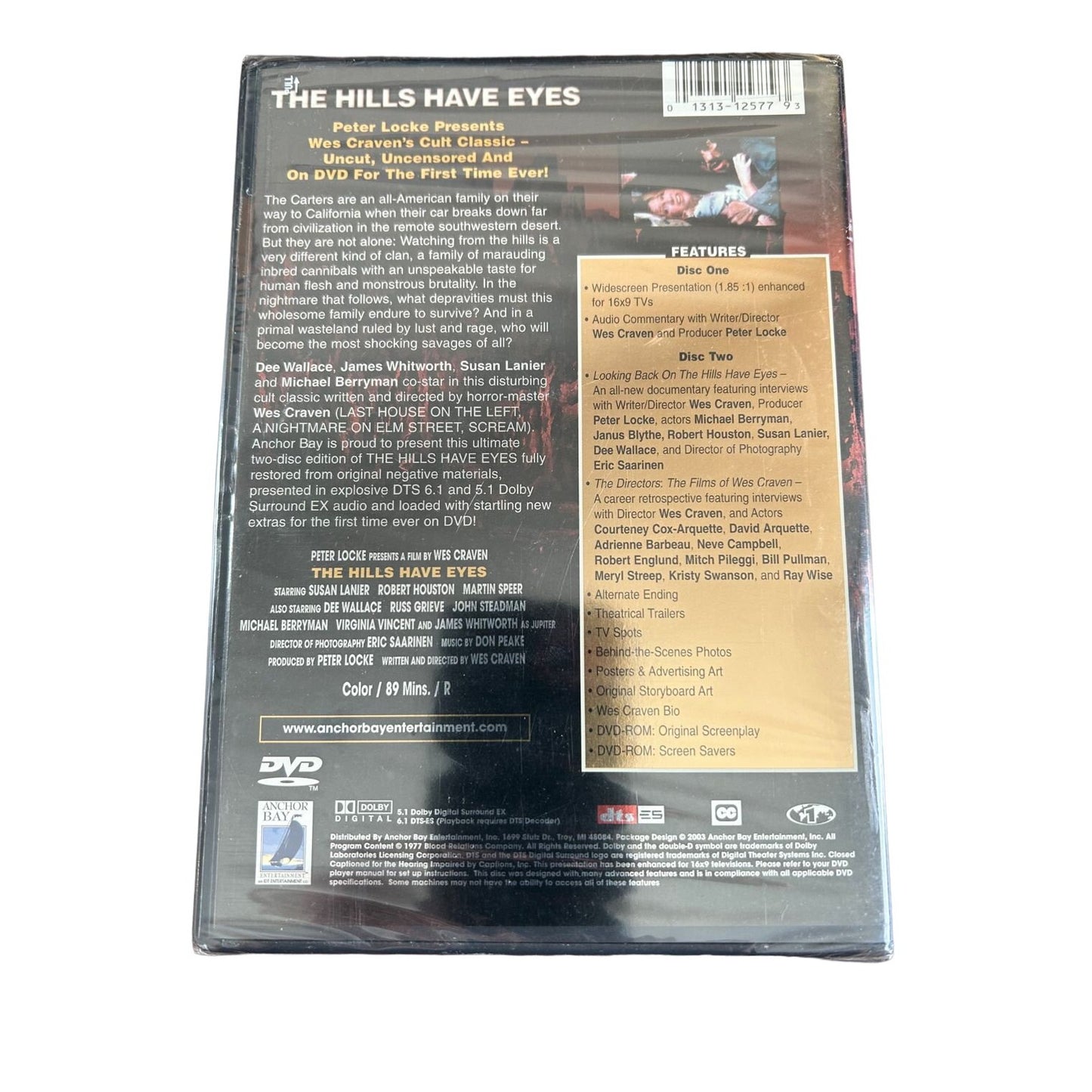 The Hills Have Eyes (1977) DVD BRAND NEW SEALED Wes Craven Horror