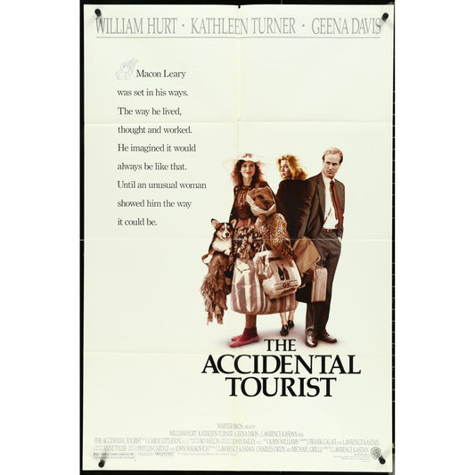 The Accidental Tourist (1988) Original Movie Poster 27x41 Folded EM1A50