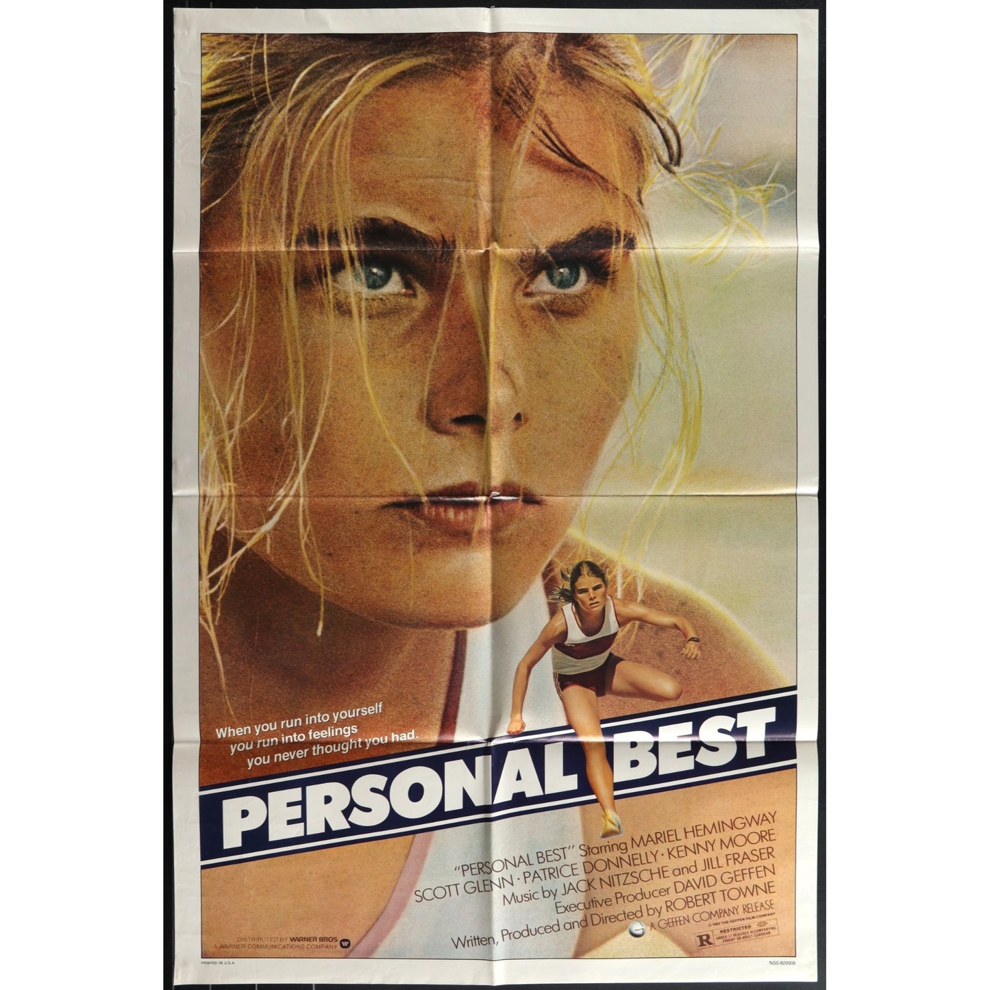 Personal Best (1982) Original Movie Poster Folded 27x41