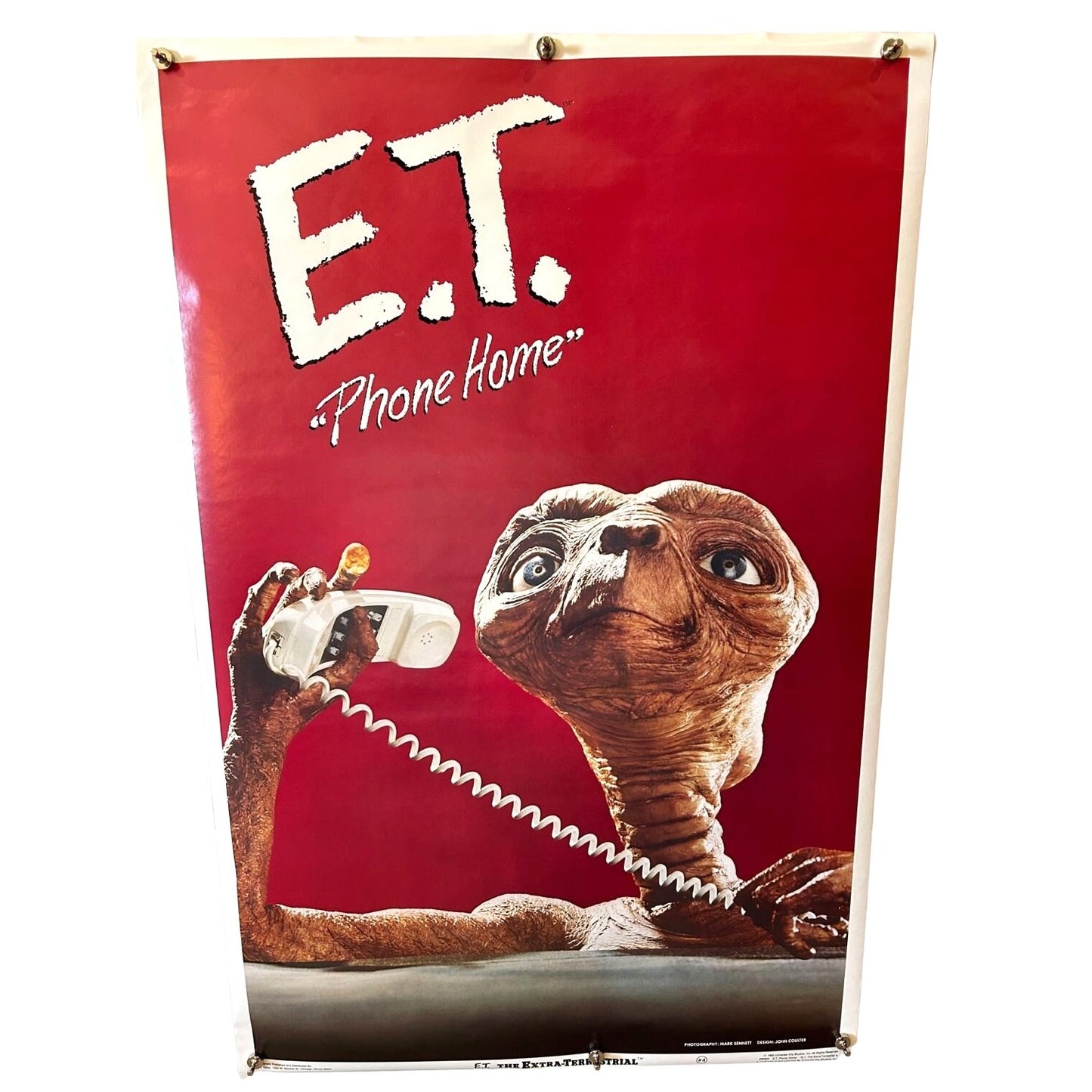 E.T. The Extra Terrestrial Lot of 5 Promo Posters Universal City Studios QA11