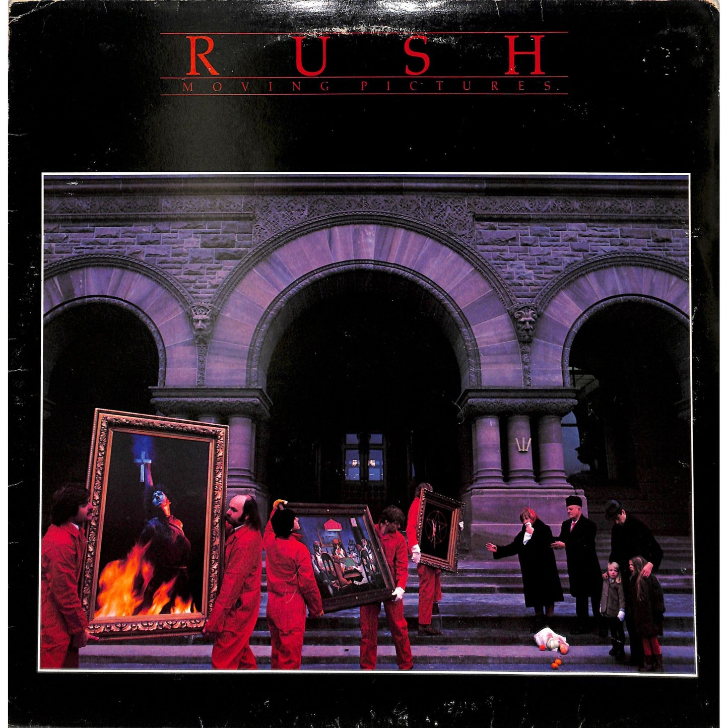 Rush - Moving Pictures Vinyl Record SRM-1-4013