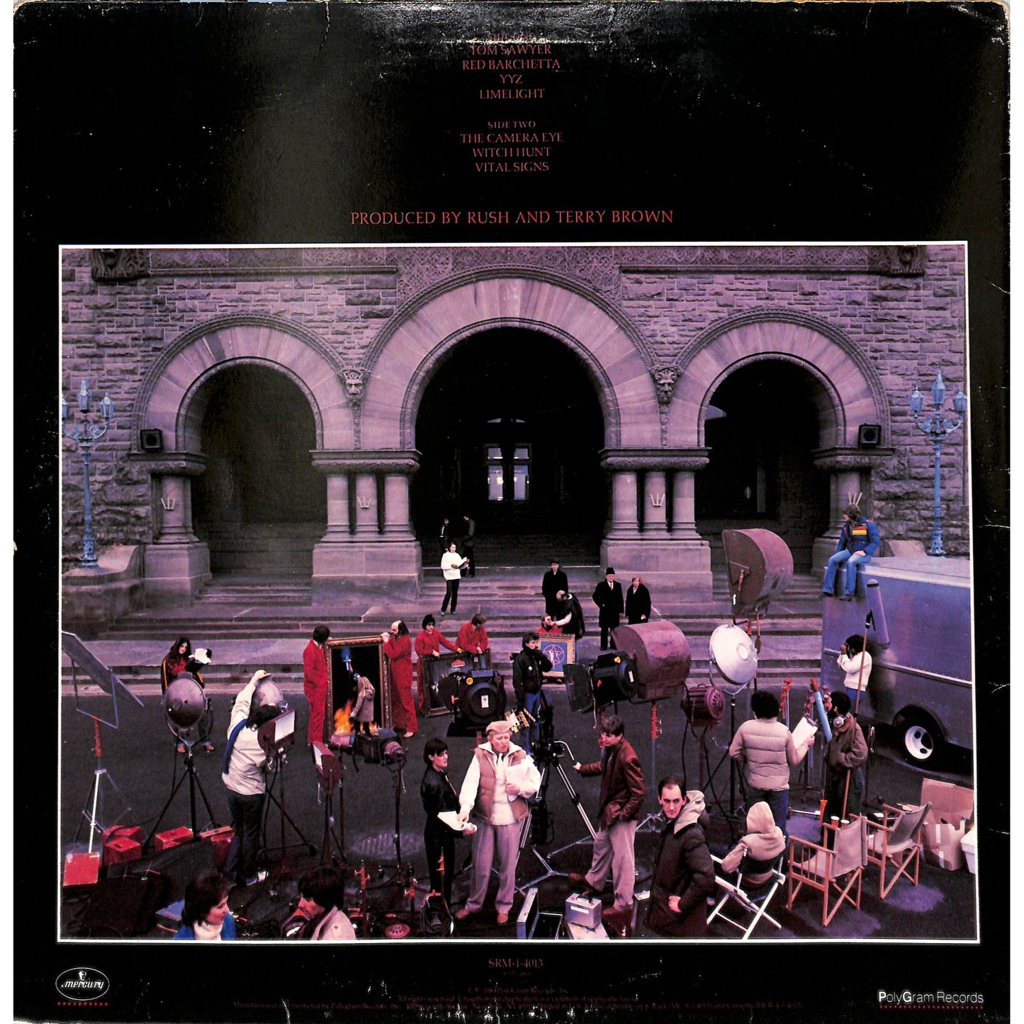 Rush - Moving Pictures Vinyl Record SRM-1-4013