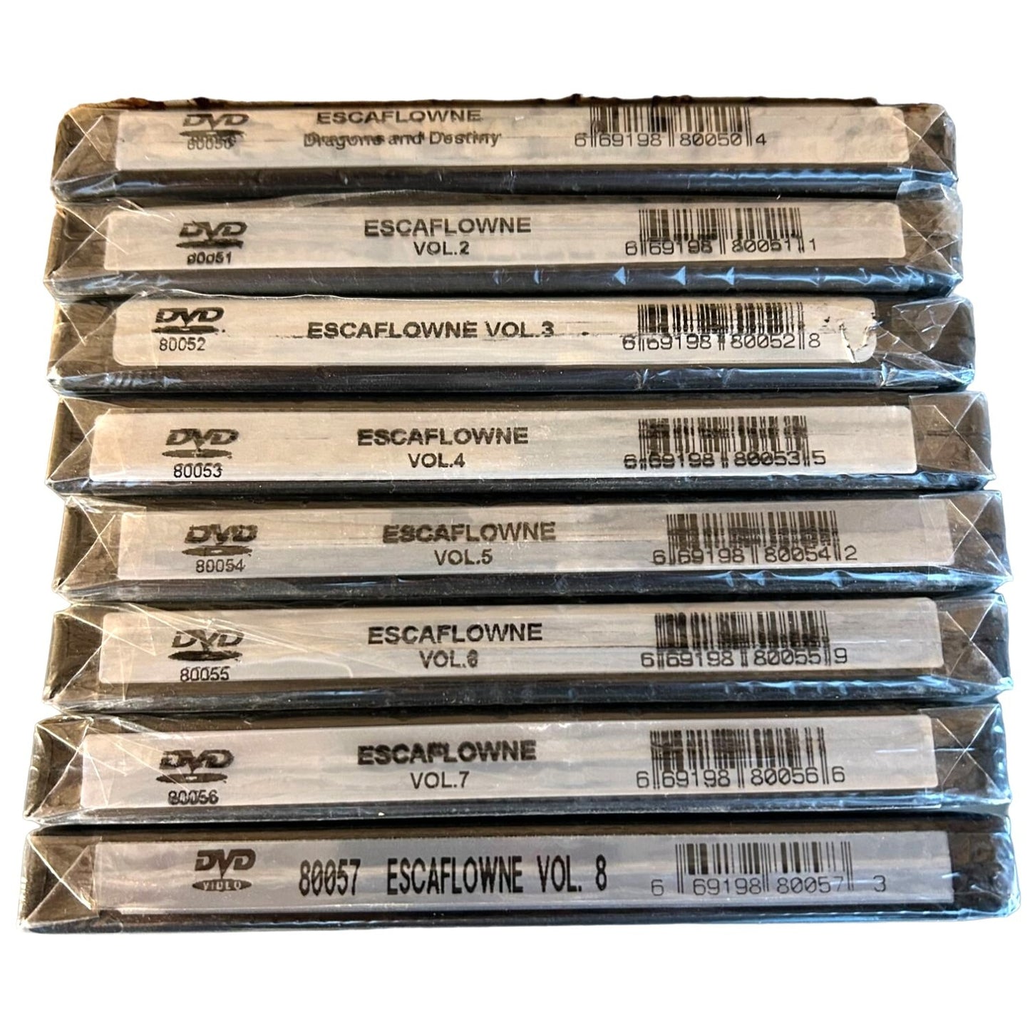 Escaflowne Complete Series 1-8 DVD BRAND NEW SEALED Japanese Anime