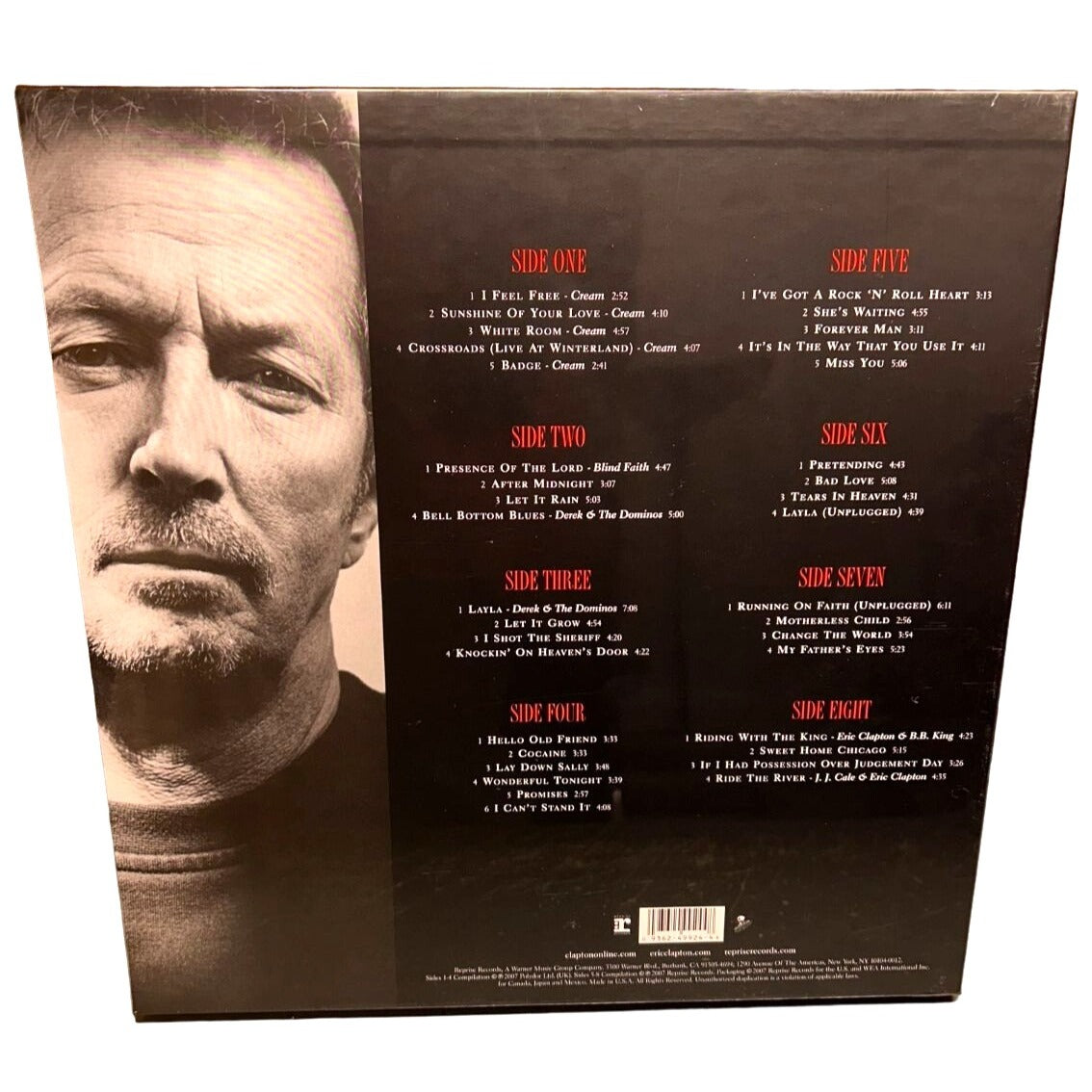 Eric Clapton - Complete Clapton - Vinyl 4-LP 36 Songs 1968-2006 BRAND NEW SEALED