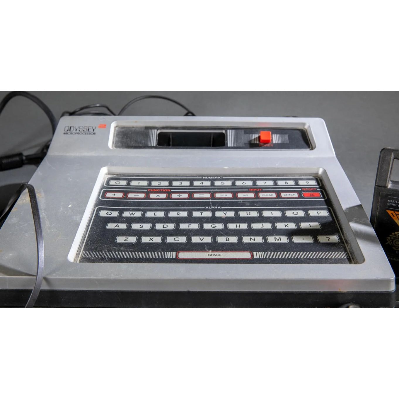 Magnavox Odyssey 2 Console + 10 cartridges, 2 Joysticks, and Cables