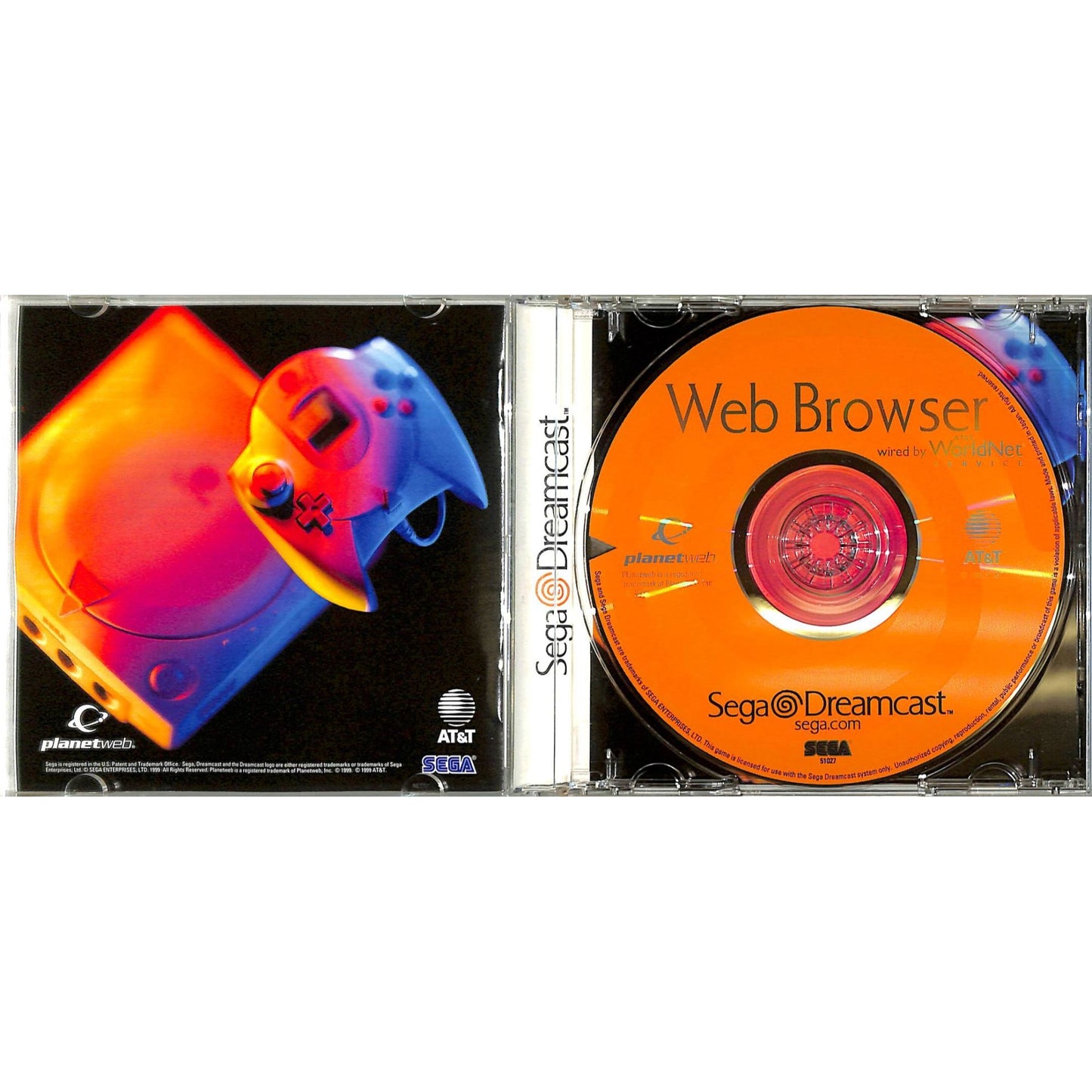 Sega Dreamcast Web Browser (1999) Disc in Original Case