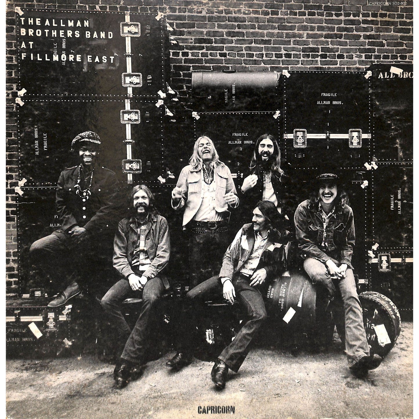 The Allman Brothers Band At Fillmore East 2LP Vinyl Record SD2-802