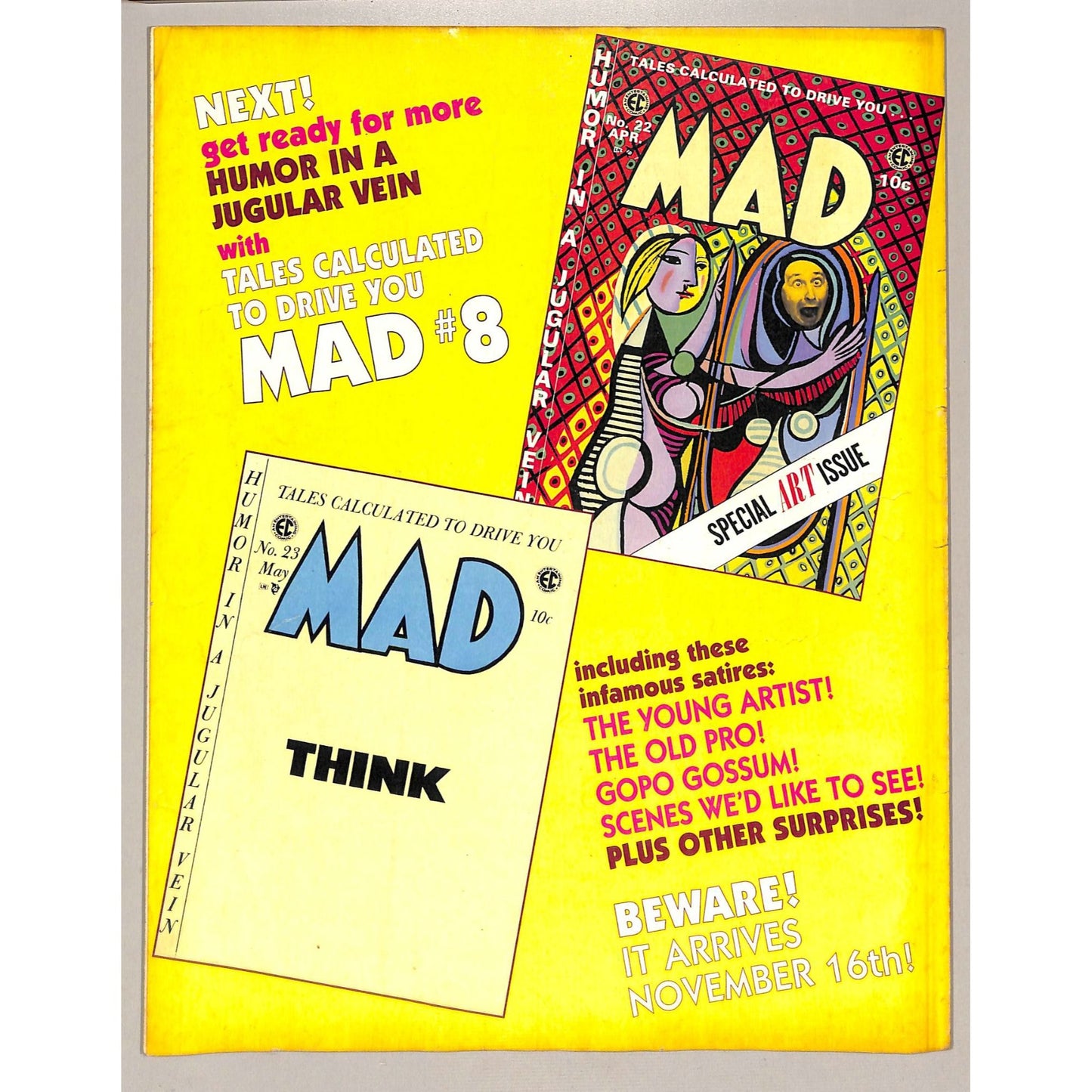 MAD Comic Book Magazine #7 Fall 1999 Excellent Condition