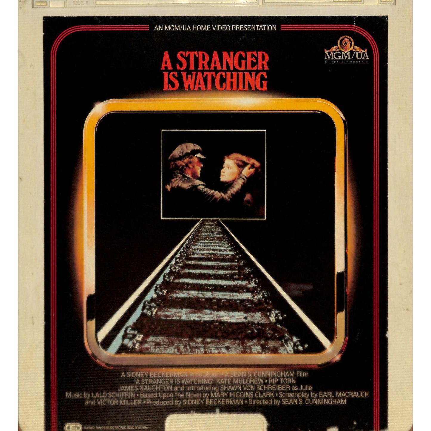 A Stranger Is Watching (1982) CED RCA SelectaVision Videodisc TESTED WORKING