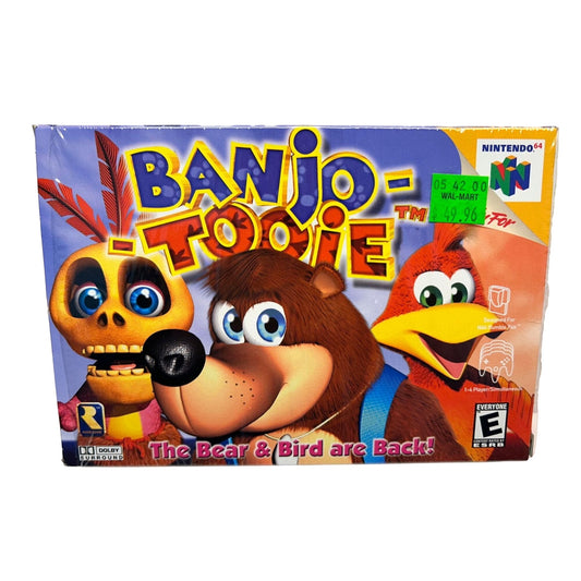 Banjo-Tooie (Nintendo 64 N64, 2001) CIB Complete w/ Manuals TESTED WORKING
