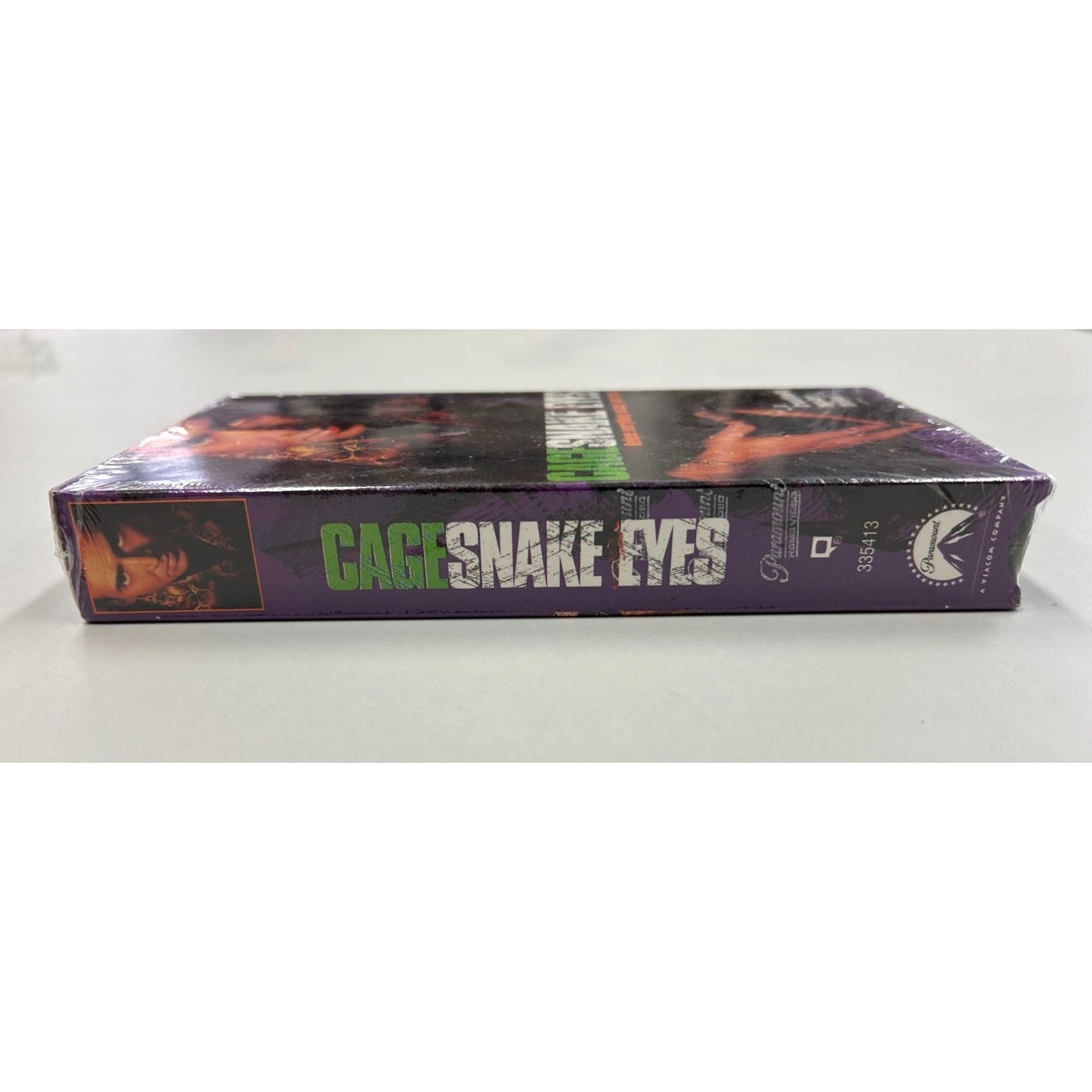 Snake Eyes (1998) VHS Sealed with Watermarks Nicholas Cage