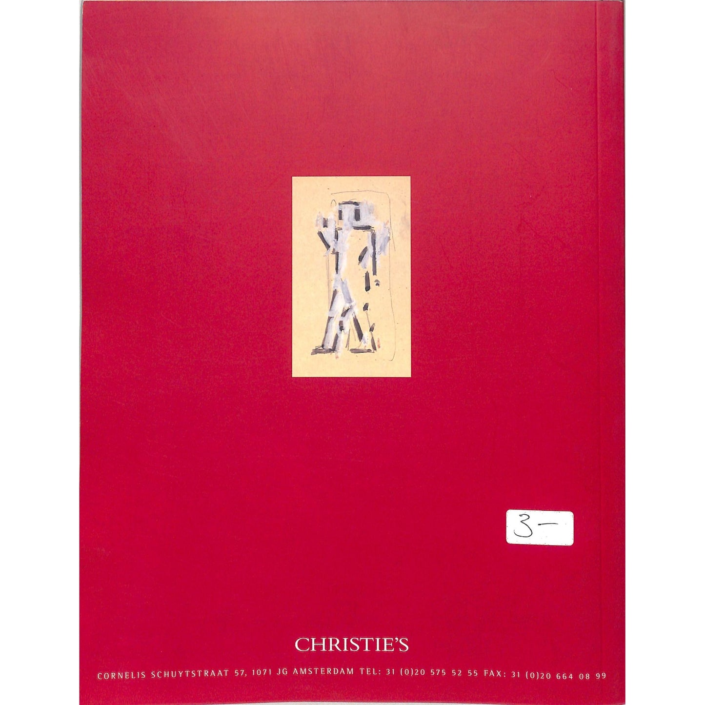 Christie's Collection of Bart Van Der Leck Auction Catalog December 4, 2001