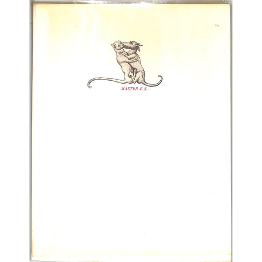 Master E.S. Five Hundredth Anniversary Exhibition Program