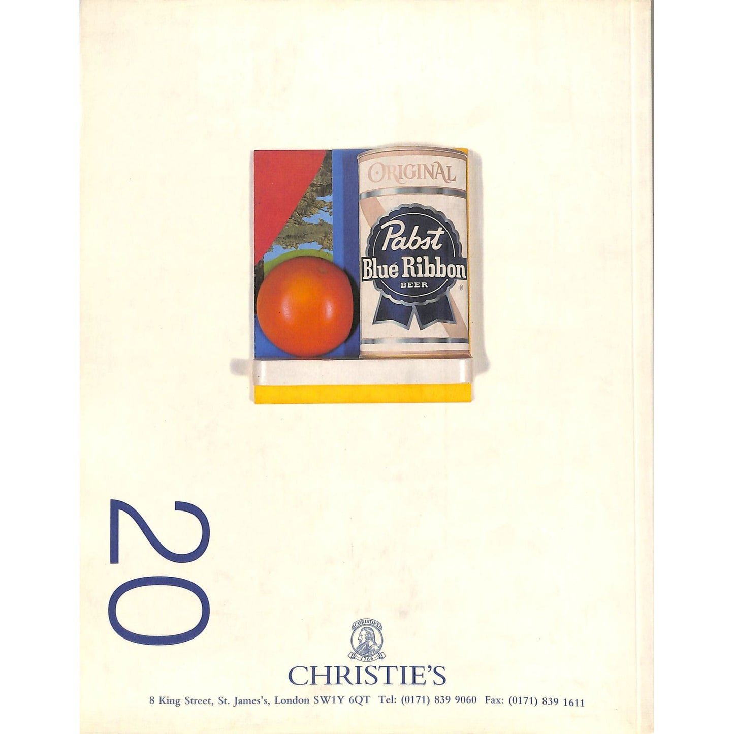 Christie's Twentieth Century Art Auction Catalog October 23, 1998