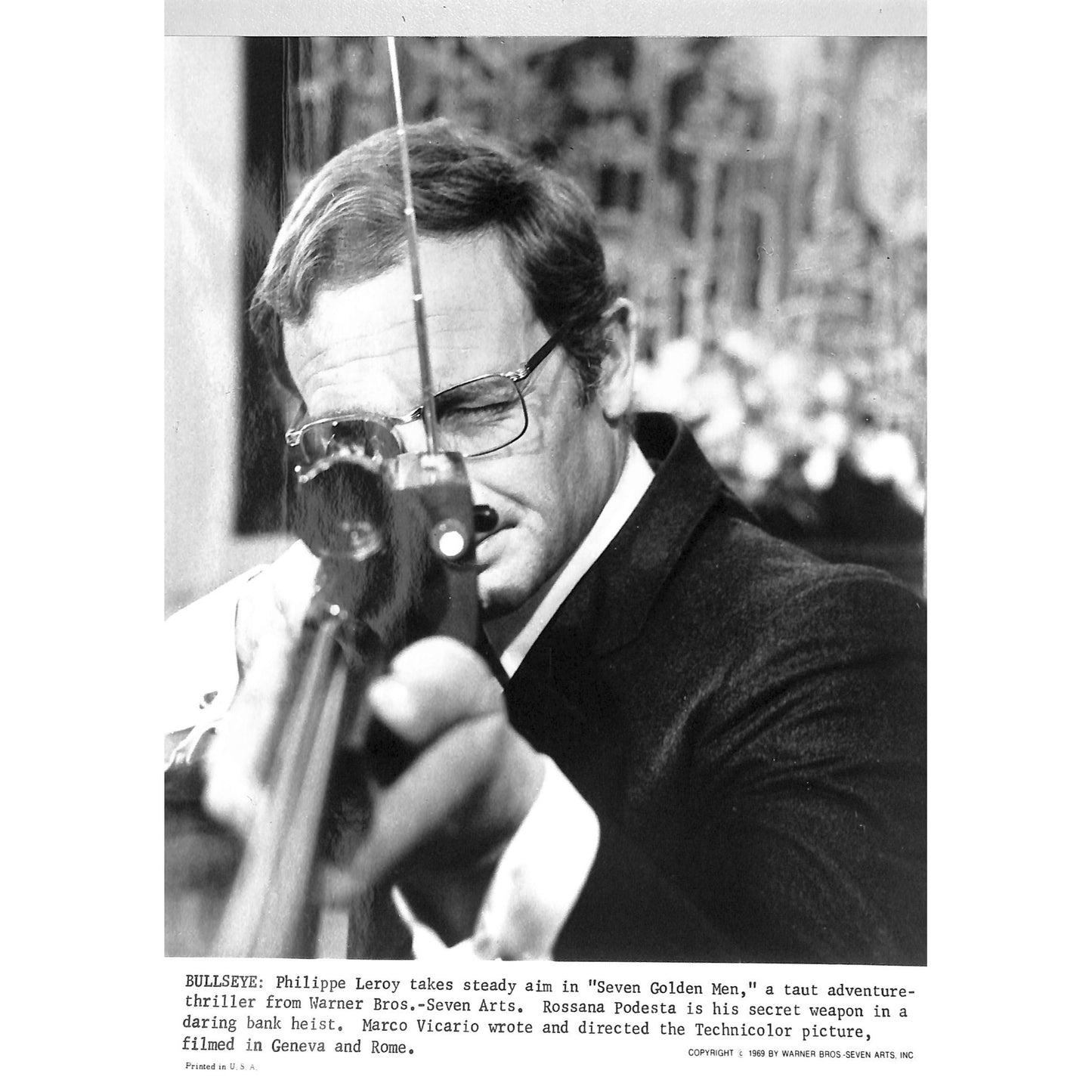 Seven Golden Men (1965) 5 Movie Still Set 8x10