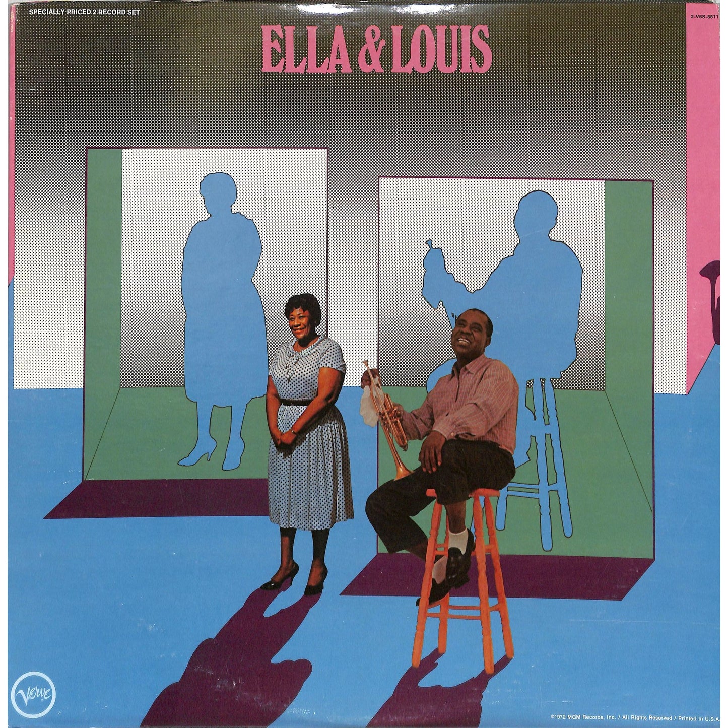 Ella Fitzgerald/Louis Armstrong - Ella & Louis 2LP Vinyl Record 2-V6S-8811