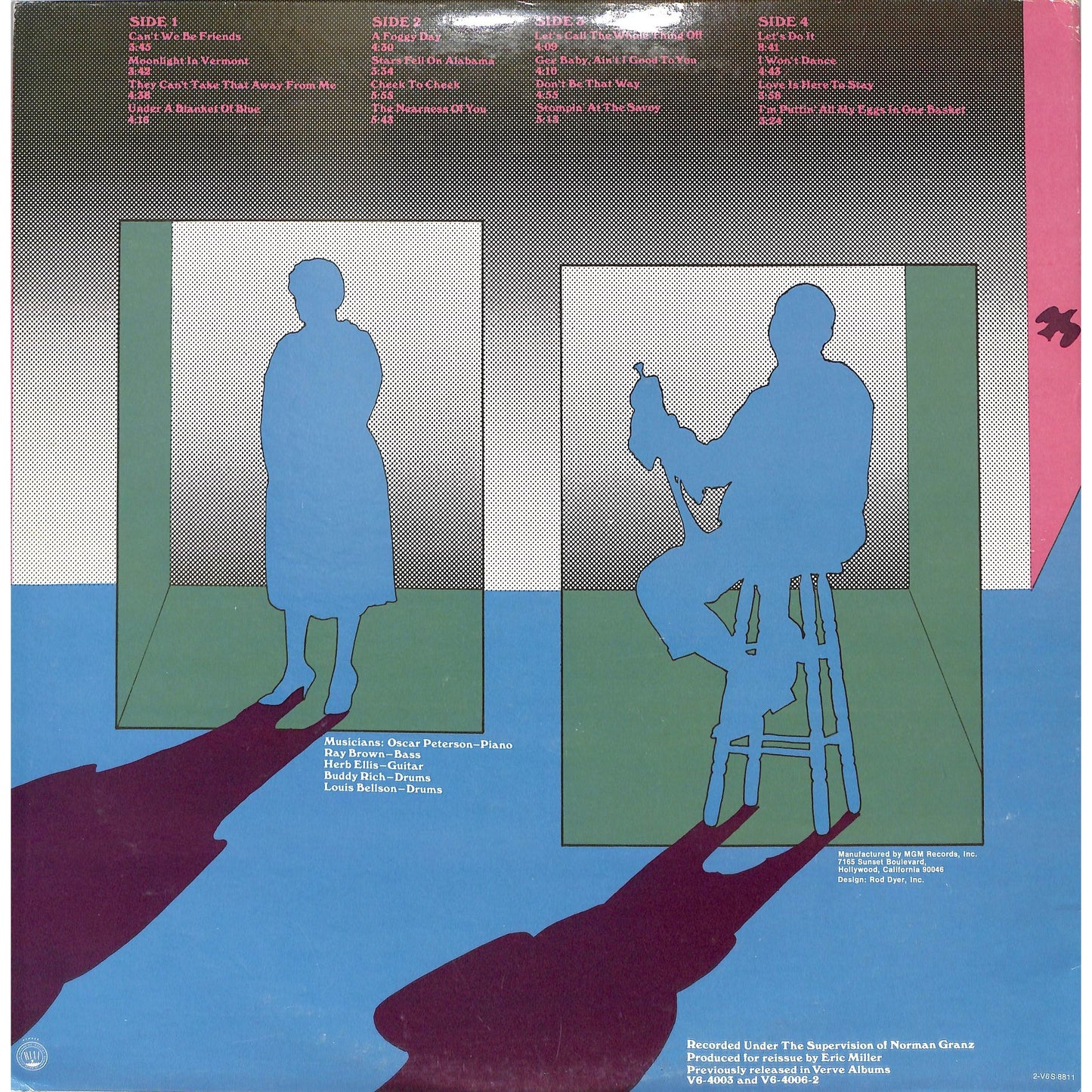 Ella Fitzgerald/Louis Armstrong - Ella & Louis 2LP Vinyl Record 2-V6S-8811