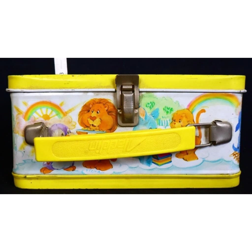Vintage metal Care Bear Cousins lunchbox w thermos