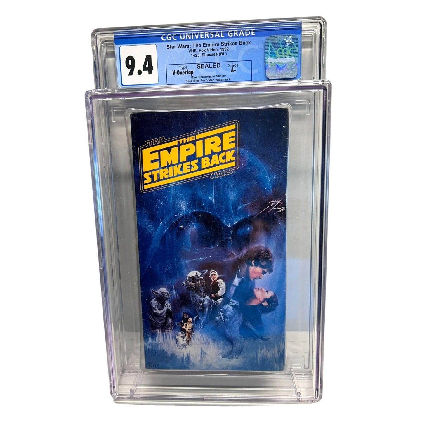 Star Wars: The Empire Strikes Back (VHS) CGC Graded 9.4 SEALED A+